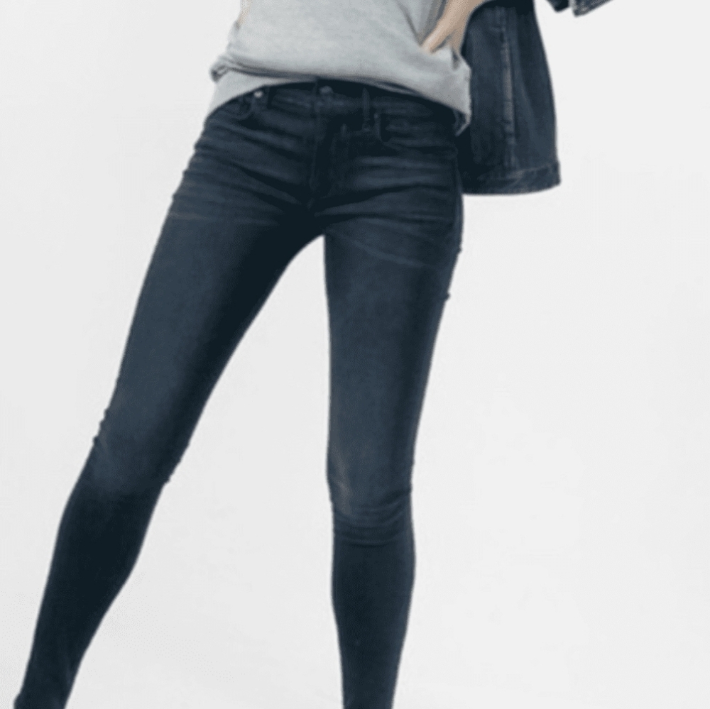 Express Mid Rise Stretch Jegging